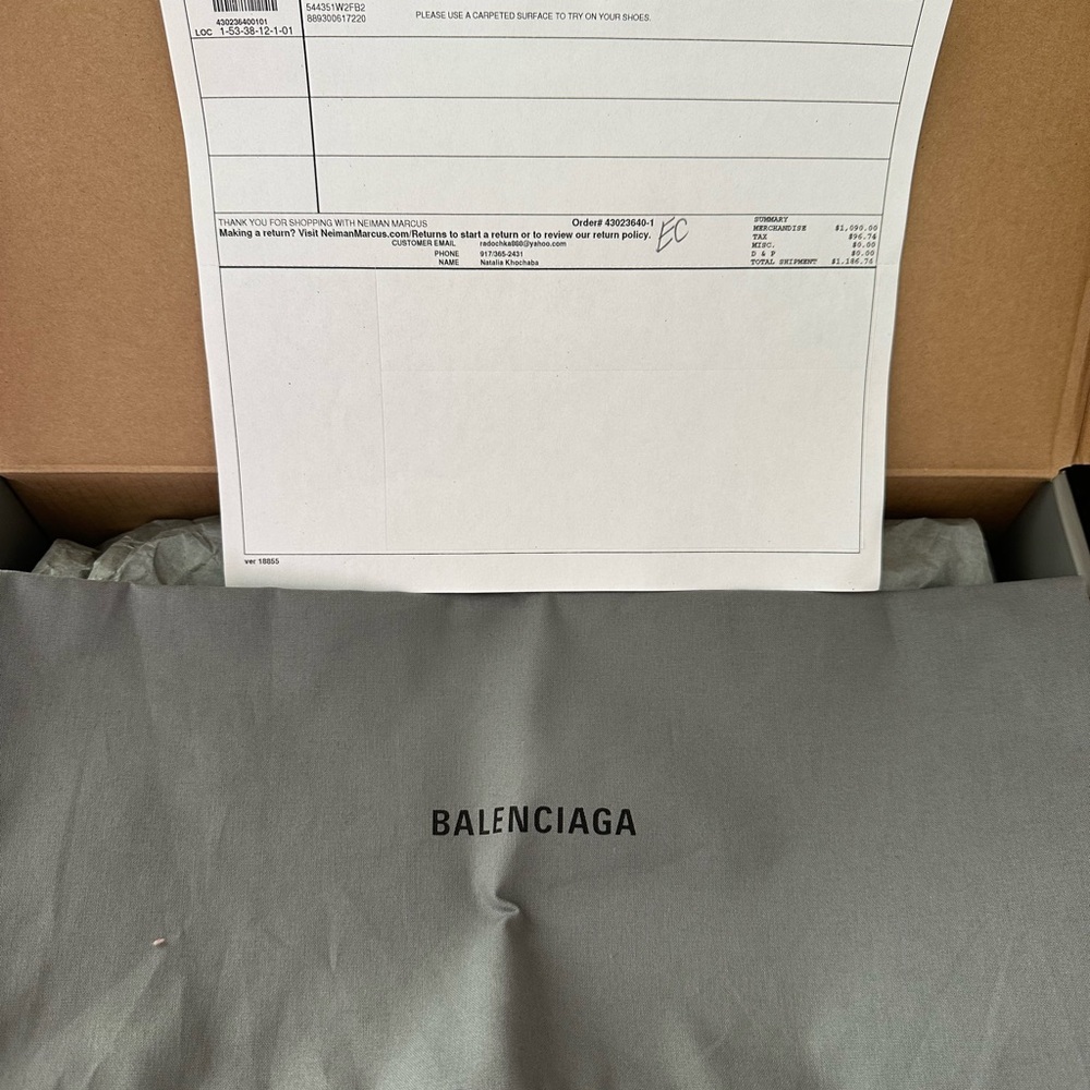 Balenciaga White Sneakers - Picture 11 of 14